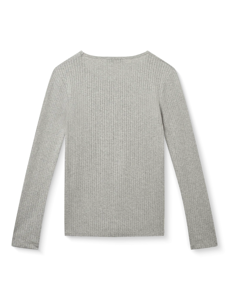 Studio Feder - Gertrud Bluse - Grey Melange