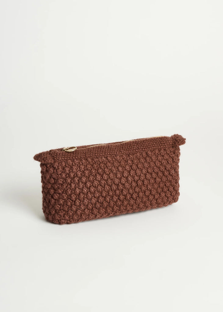 Aiayu - Helen Classic Clutch - Rust