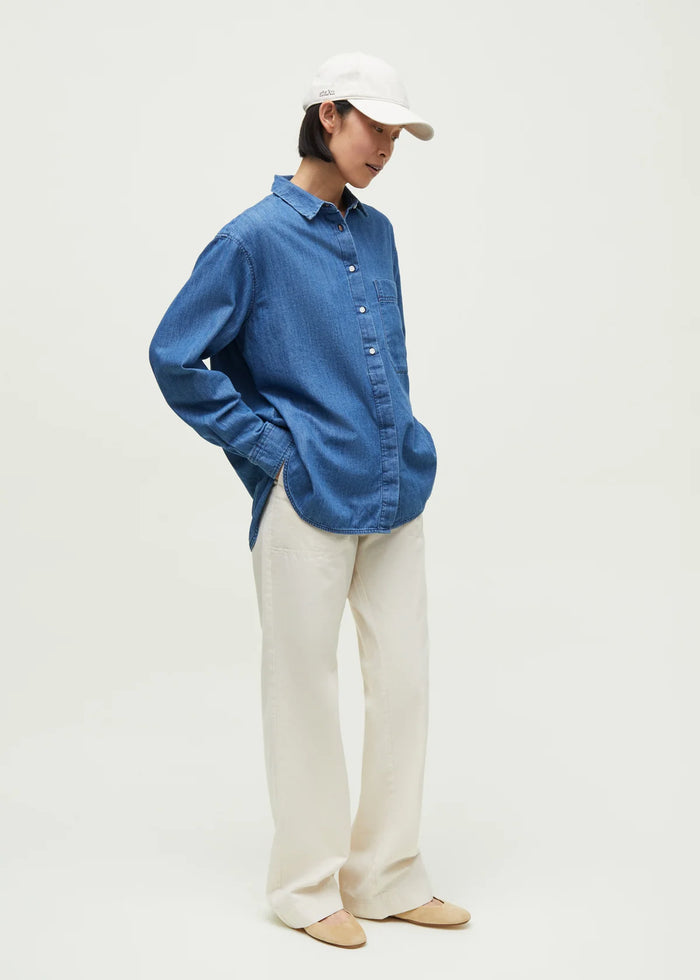 Aiayu - Lynette Shirt Denim - Iceberg