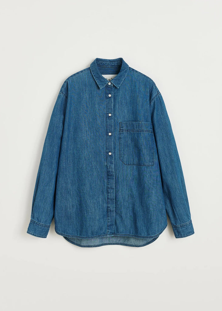 Aiayu - Lynette Shirt Denim - Iceberg