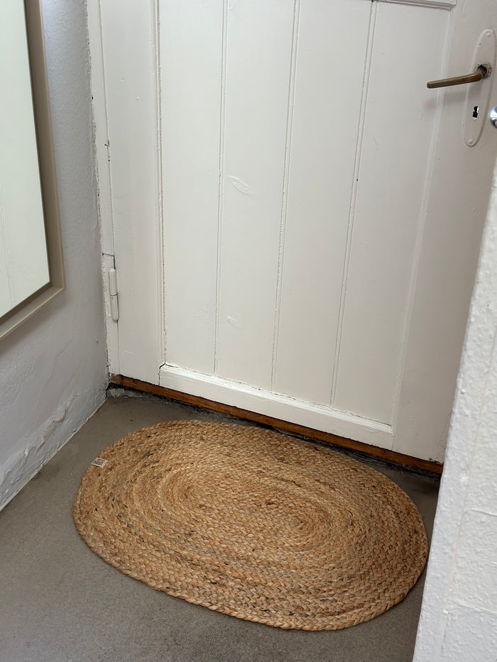 Ovalt tæppe - Natur