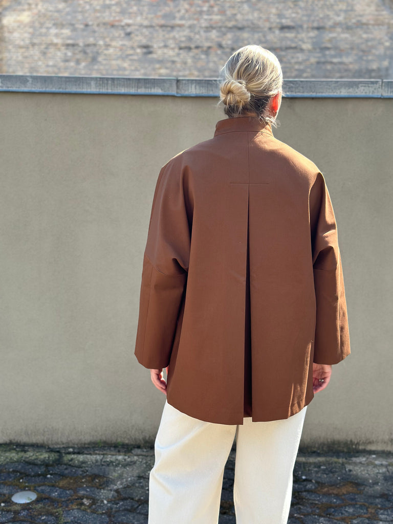 Crowd - Seoul Coat - Chocolate Brown