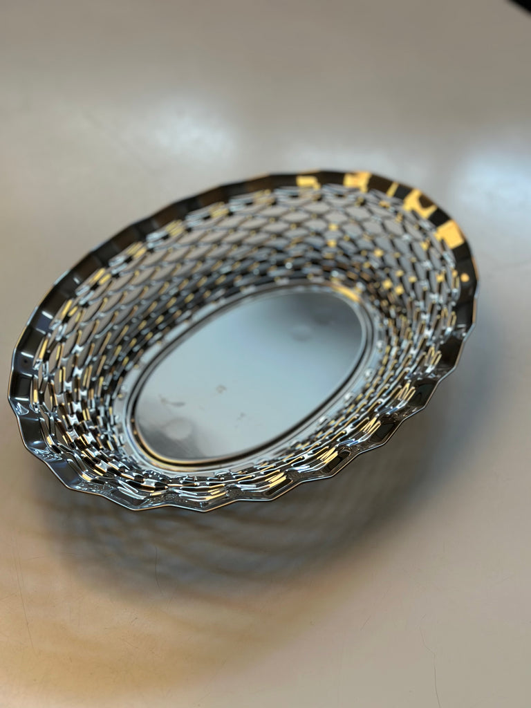 Brødkurv Oval - Stål