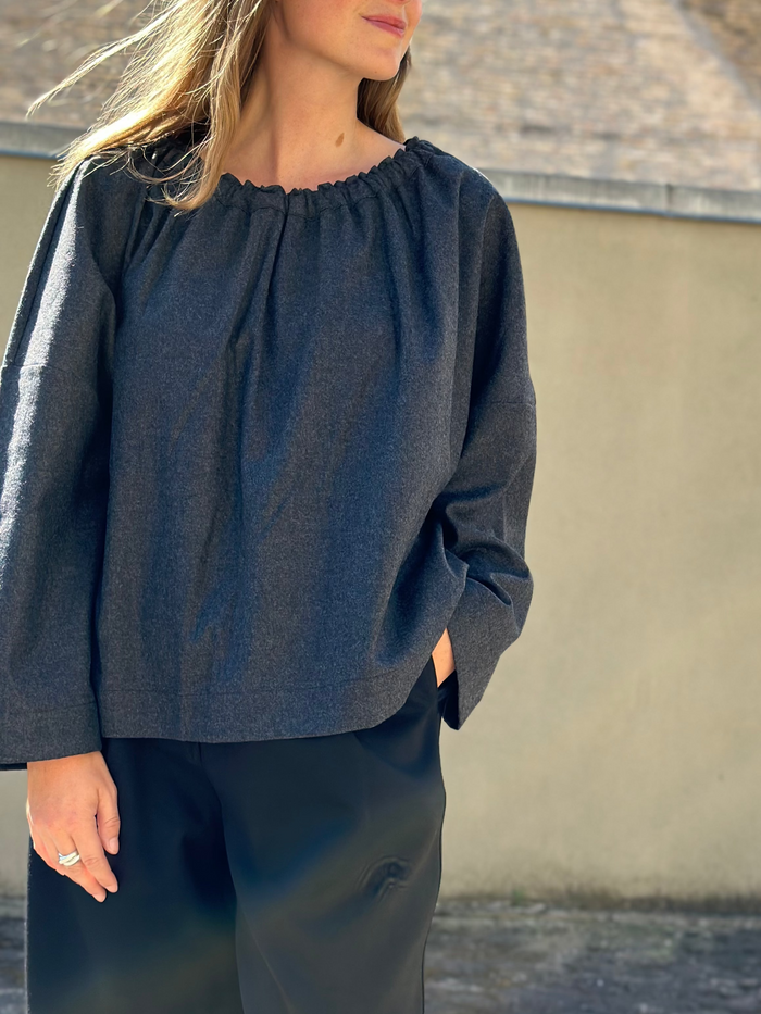 Mati Mati - Margrethe Tie Top - Grå