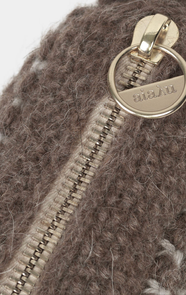 Aiayu - Helen Classic Clutch - Mix Brownie/Salt