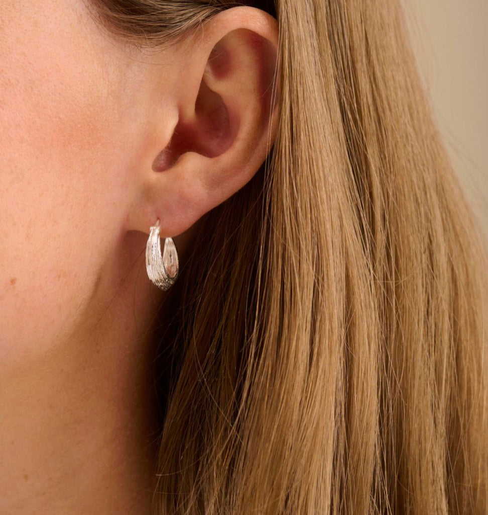 Pernille Corydon - Small Coastline Earrings - Sølv el. Forgyldt