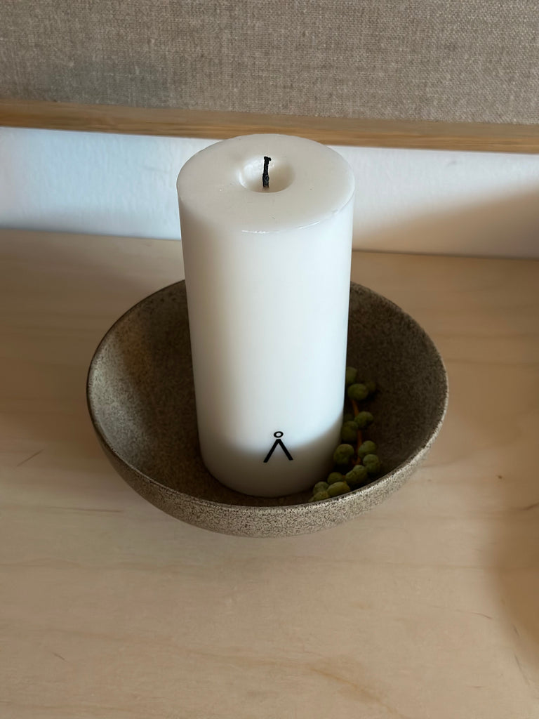 Rustik Skål i Keramik - Mellem