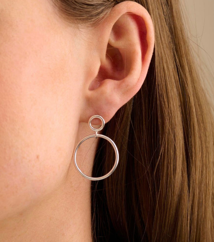 Pernille Corydon - Globe Earrings - Sølv el. Forgyldt