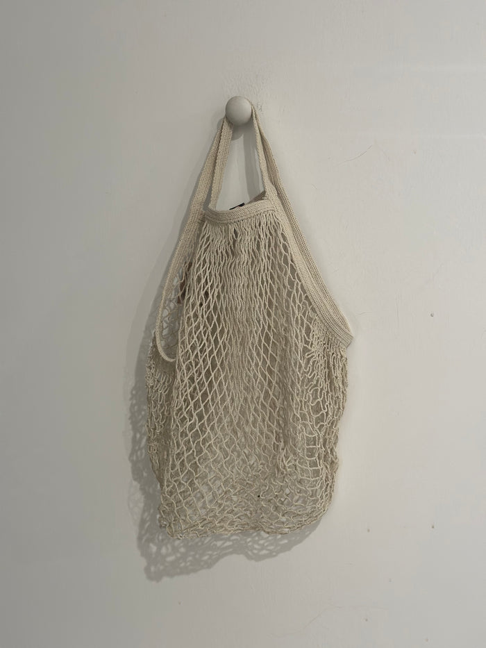 String Bag - Sand - Off White