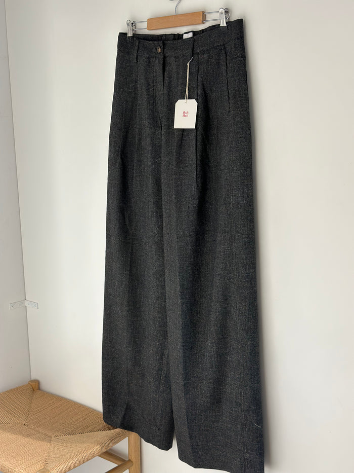 Mati Mati - Jette Pants - Mørk Grå Melange