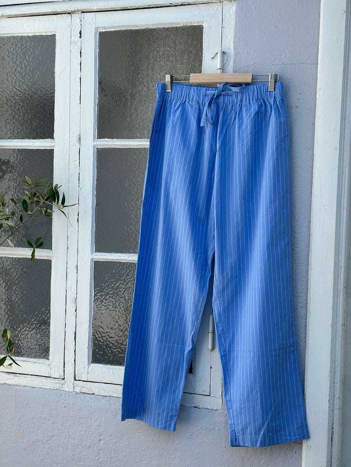Frau - Sydney String Long Pant - Hydrangea Stripe