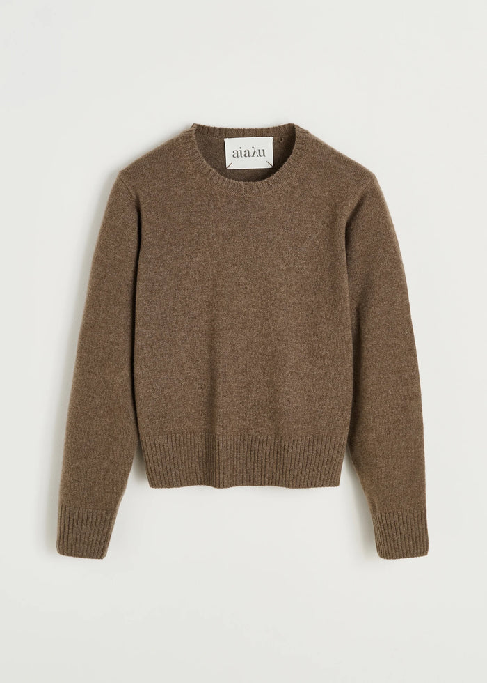 Aiayu - Inga Sweater - Pure Dark Brown