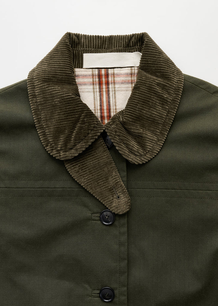 Aiayu - Jamie Jacket Ripstop - Oilskin - Bark