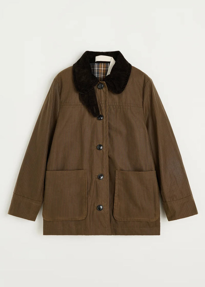 Aiayu - Jamie Jacket Ripstop - Oilskin - Bark