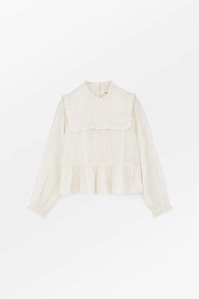 Skall Studio - Jardin Blouse - Ecru