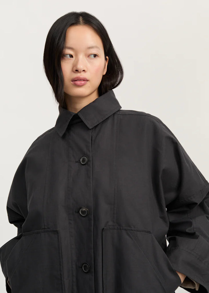 Aiayu - Jay Coat Ripstop - Antracite