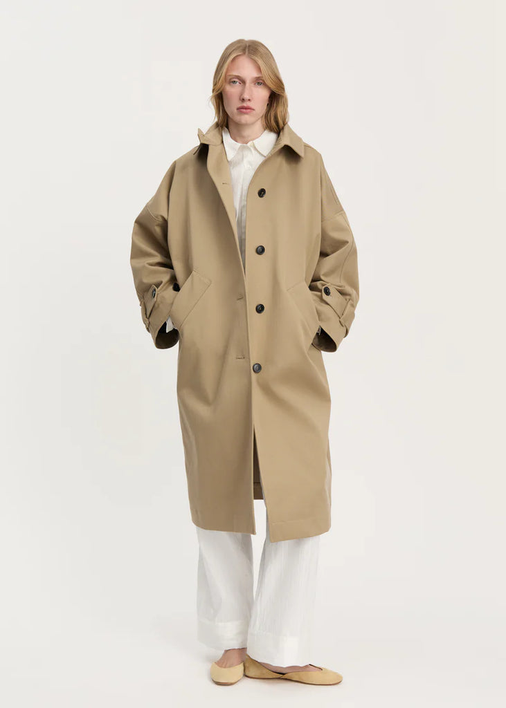 Aiayu - Jo Coat Twill - Classic Khaki