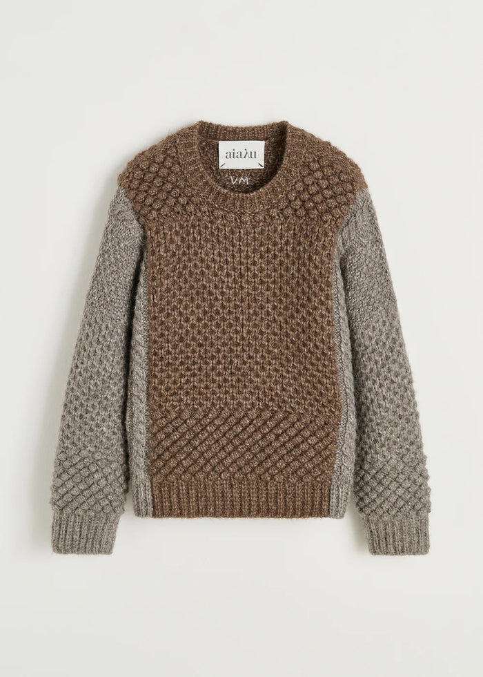 Aiayu - Justina Sweater - Mix Pure Grey