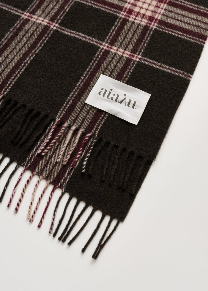 Aiayu - Kaya Scarf - Uld - Mix Brown
