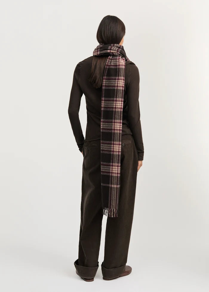 Aiayu - Kaya Scarf - Uld - Mix Brown