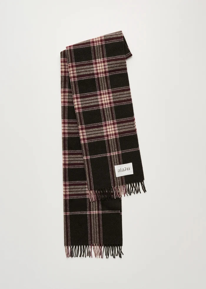 Aiayu - Kaya Scarf - Uld - Mix Brown