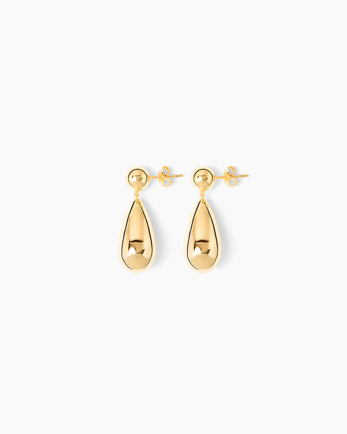 Lie Studio - The Lola Earrings - Forgyldt