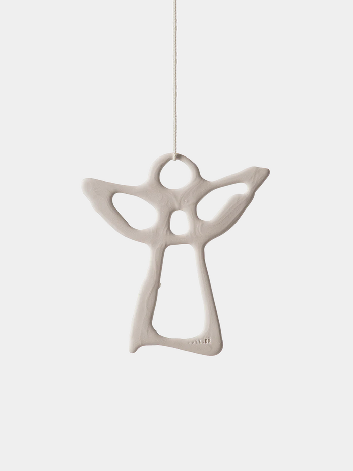 Lars Rank Keramik - Engle 5 stk - Hvid