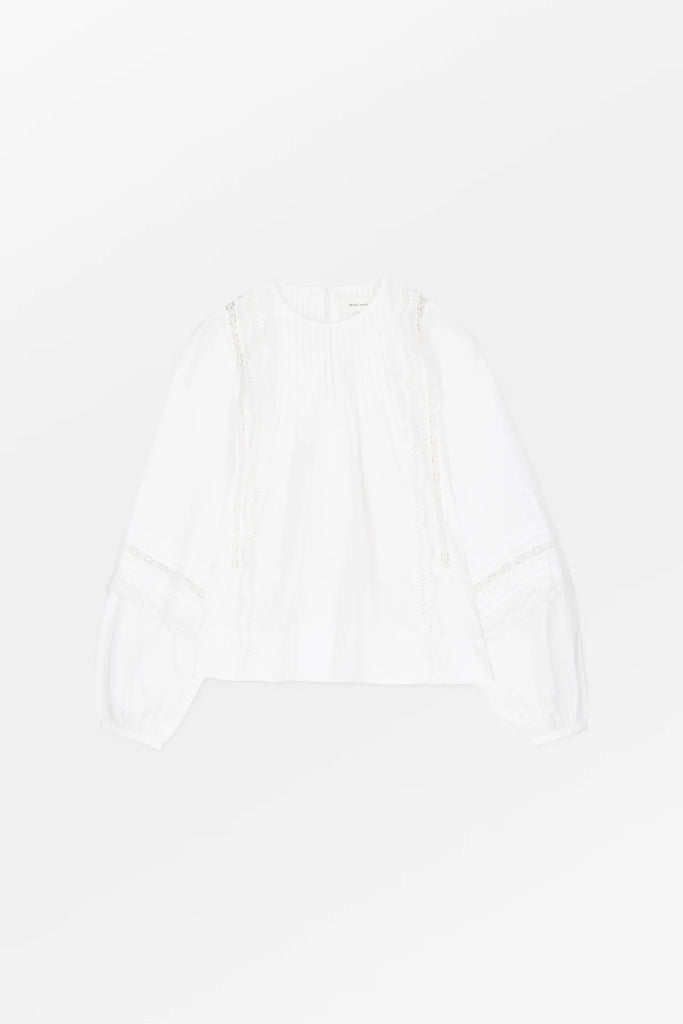Skall Studio - Leaf Shirt - Optic White
