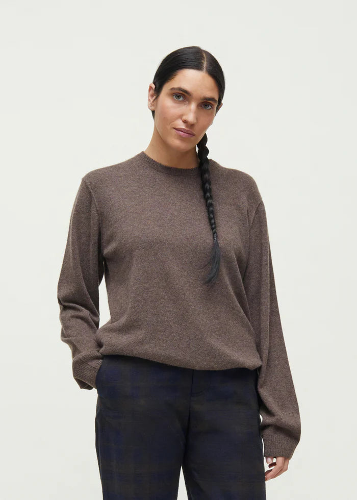 Aiayu - Leonardo Cashmere Sweater - Pure Dark Brown