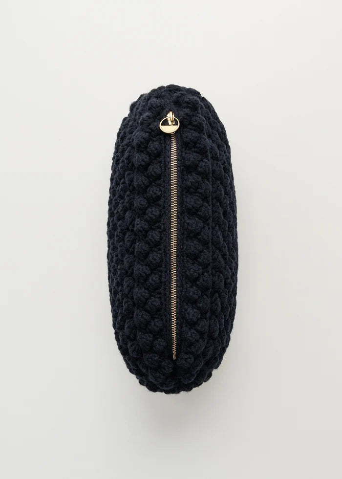Aiayu - Linn Clutch - Black Navy