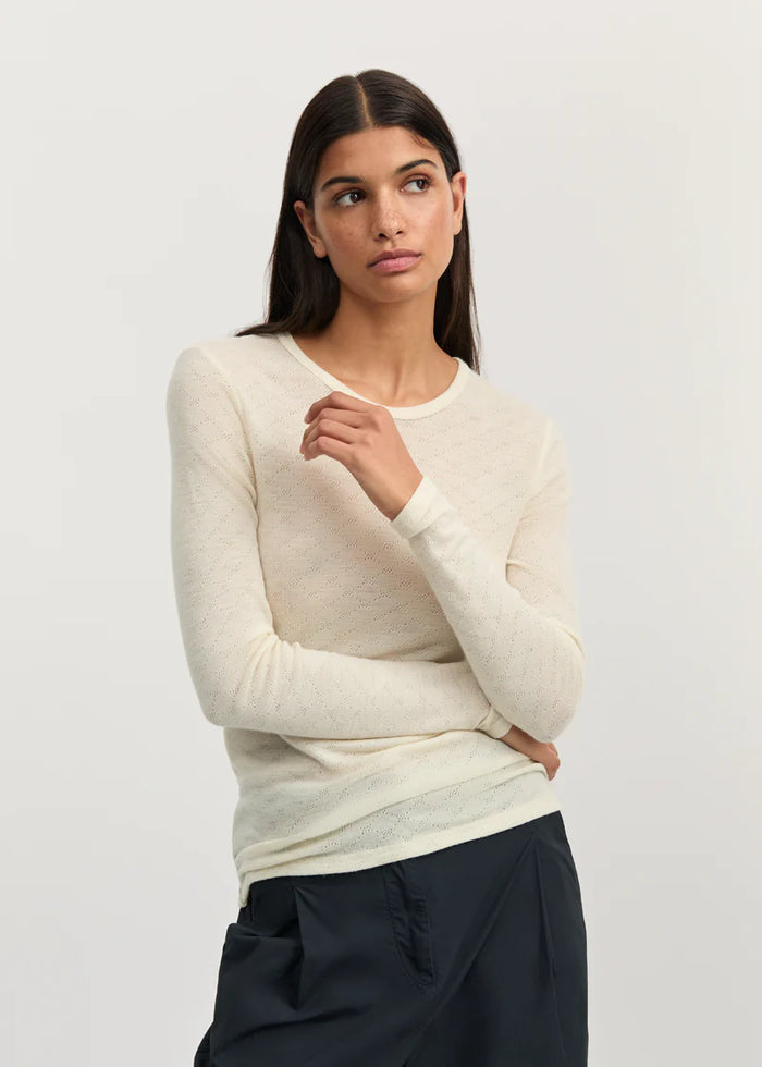 Aiayu - Lumae Long Sleeve - Pure Ecru