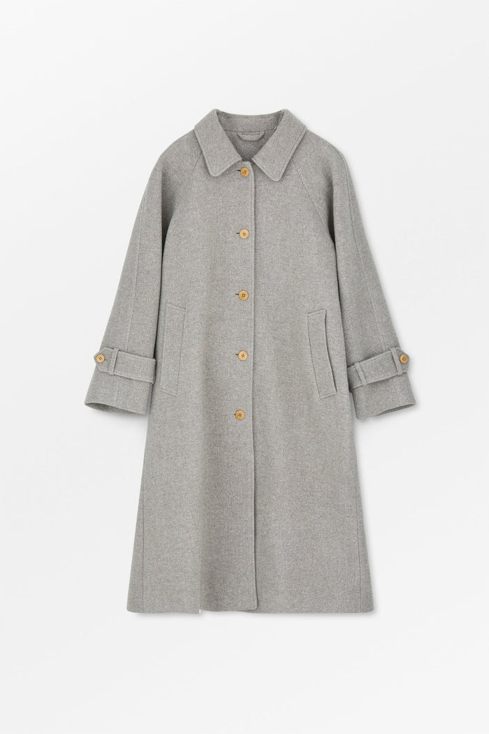 Skall Studio - Macy Coat - Warm Grey Twill