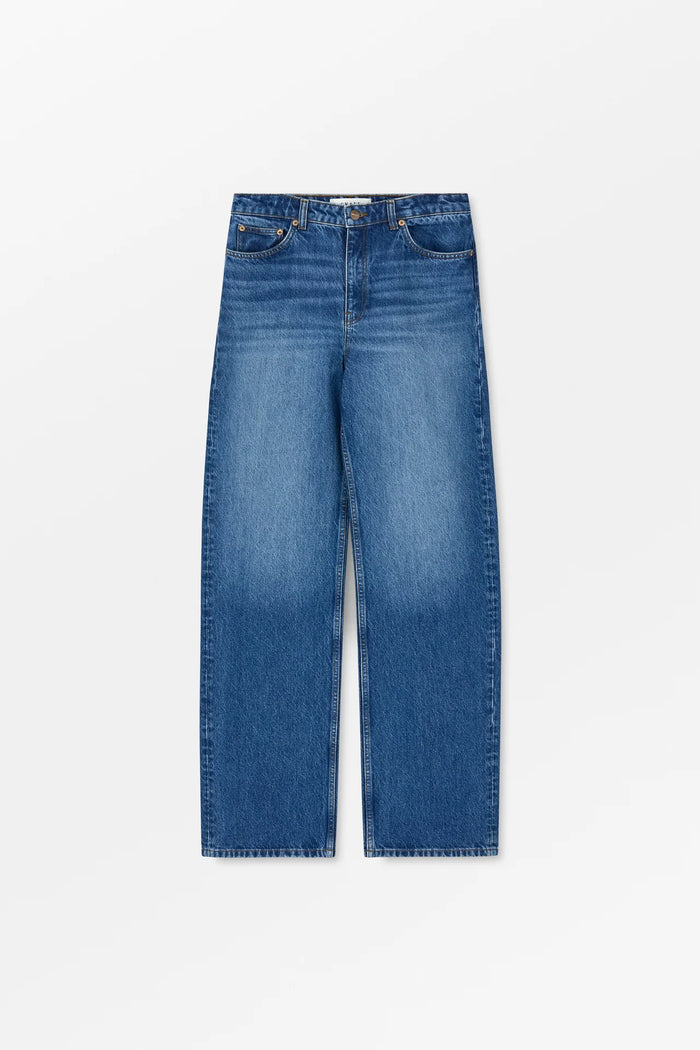 Skall Studio - Maddy Straight Jeans - Vintage Washed Blue