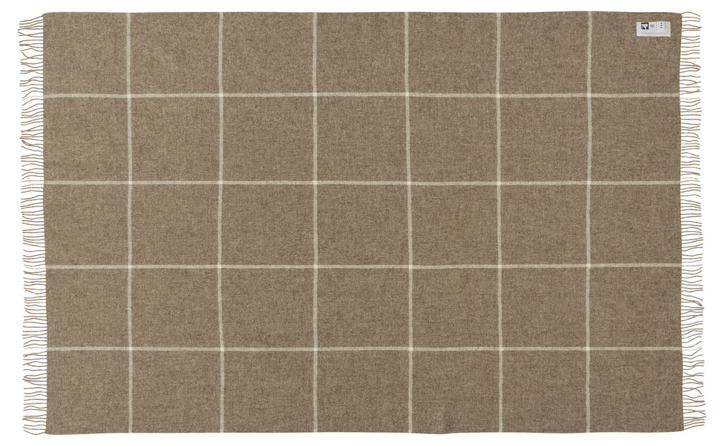 Silkeborg Uldspinderi - Mandø - Oak Brown - 140 x 240