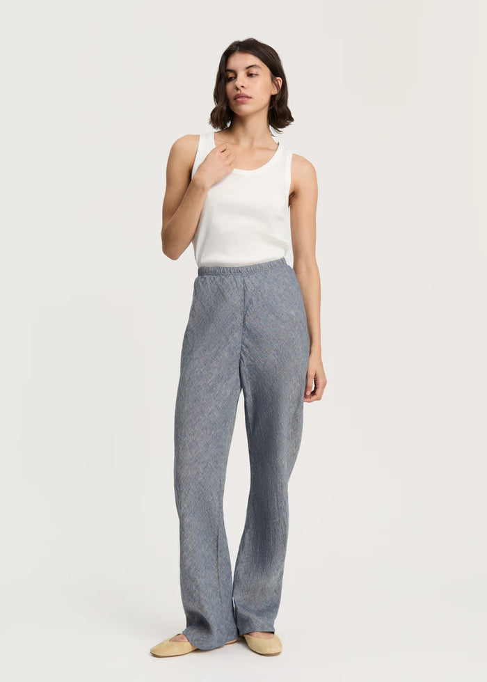 Aiayu - Mara Pant Linen - Night Sky