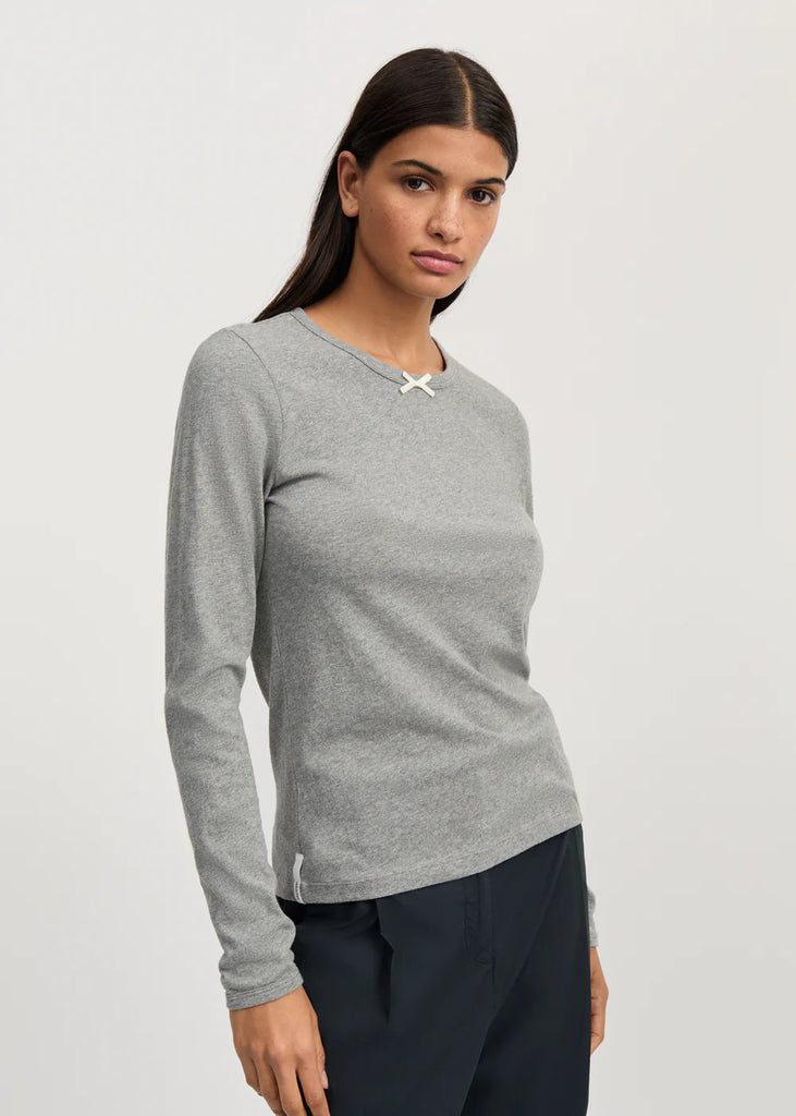 Aiayu - Messhu Long Sleeve - Grey Melange