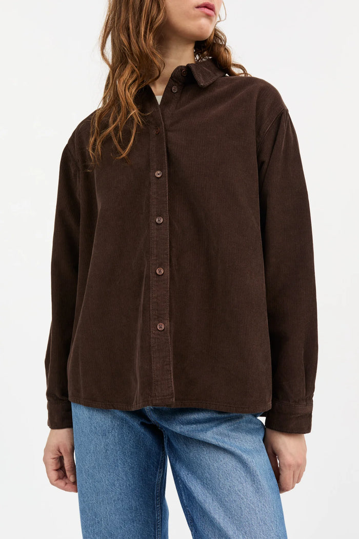 Skall Studio - Millington Shirt - Dark Brown