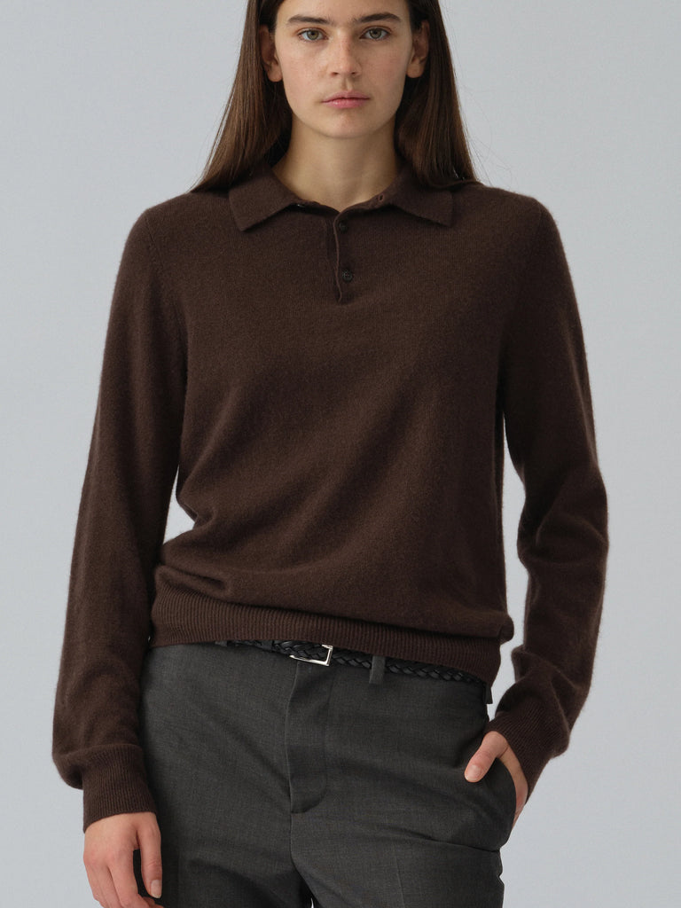 People's Republic Of Cashmere - Polo - Dark Brown
