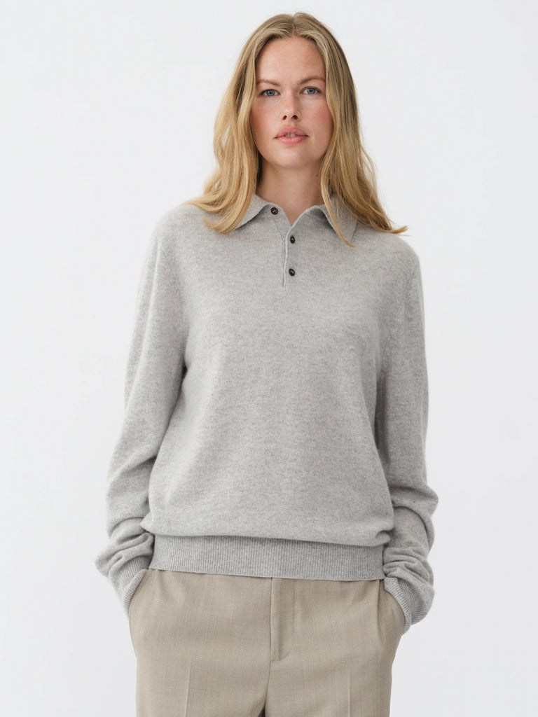 Peoples Republic Of Cashmere - Original Polo - Ash Grey