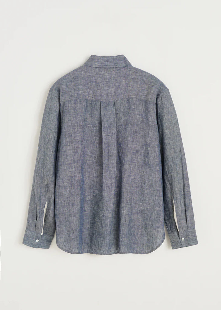 Aiayu - Paulina Shirt Linen - Night Sky