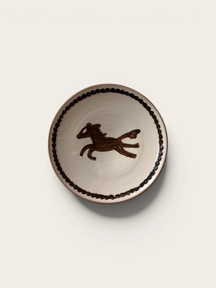 Jou Quilts - Plate - Horse Mauve