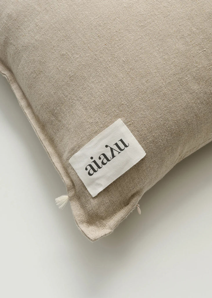 Aiayu - Pillow Heavy Linen - 50x80 - Natural