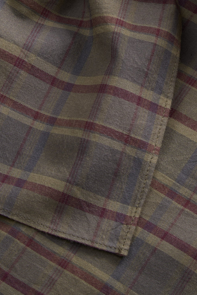 Skall Studio - Pluie scarf - Green/Red Check