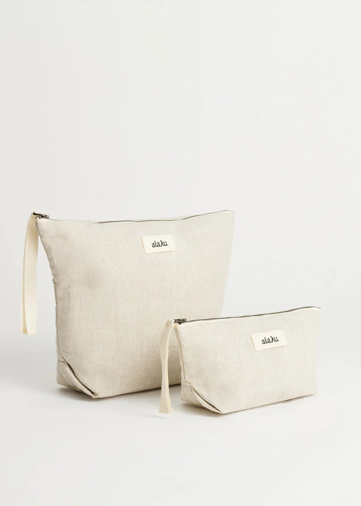 Aiayu - Pouch Linen Mini - Pure Nature
