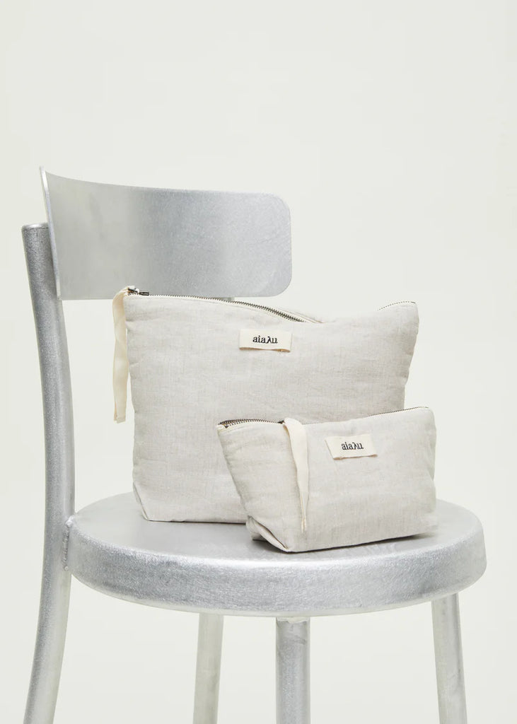 Aiayu - Pouch Linen - Pure Nature