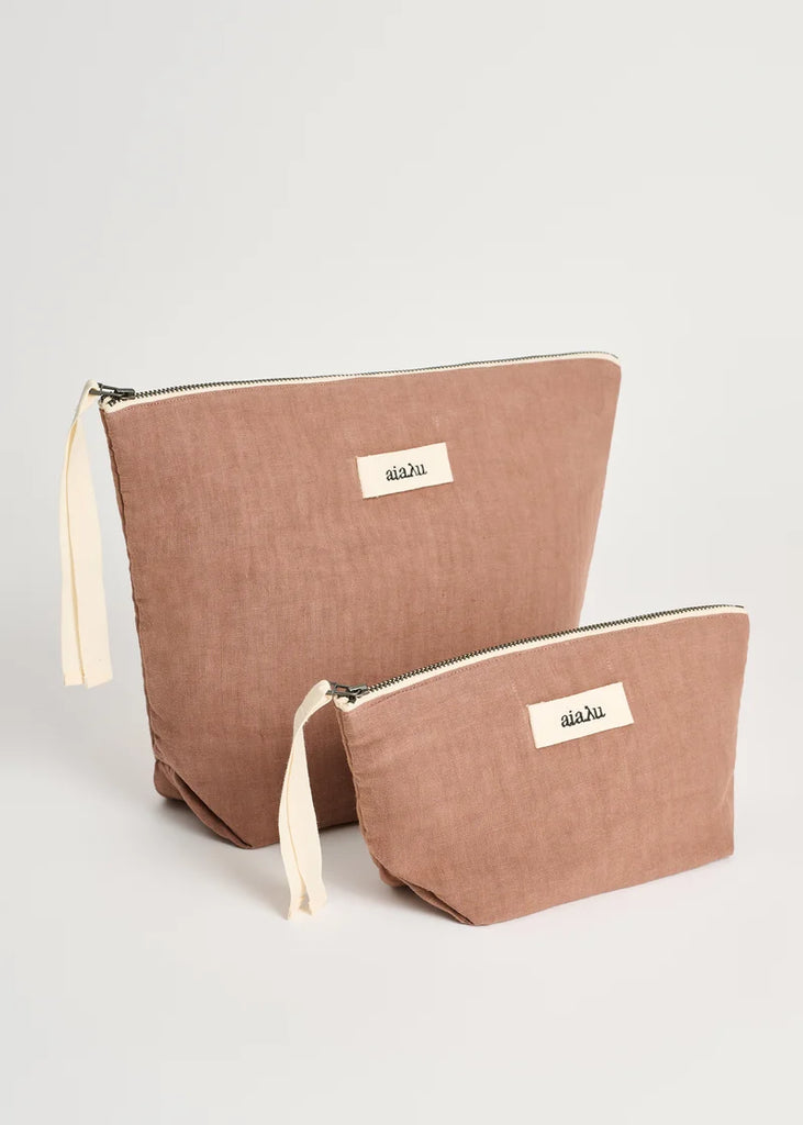 Aiayu - Pouch Linen - Desert Blush
