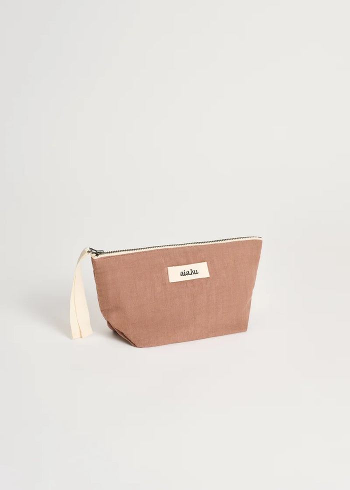 Aiayu - Pouch Linen Mini- Desert Blush