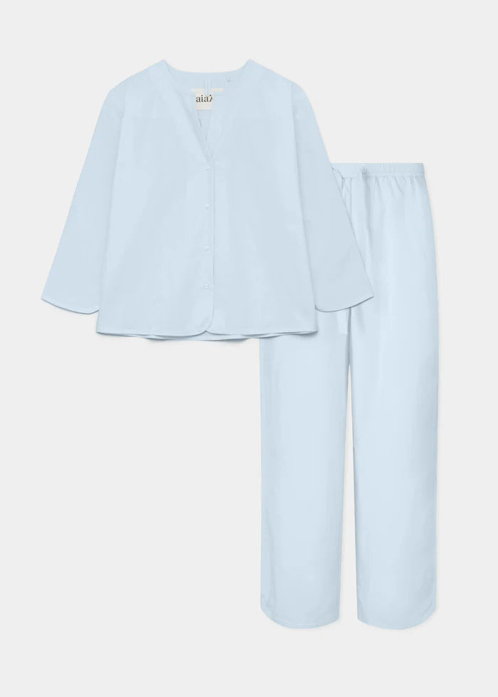 Aiayu - Pyjamas Poplin - Blue Eyes