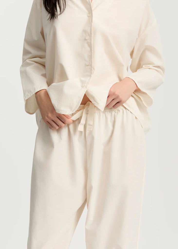 Aiayu - Pyjamas Poplin - Pure Ecru