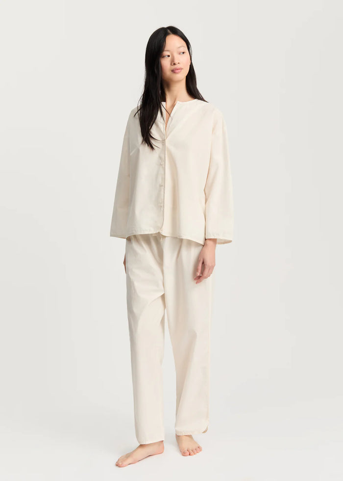 Aiayu - Pyjamas Poplin - Pure Ecru